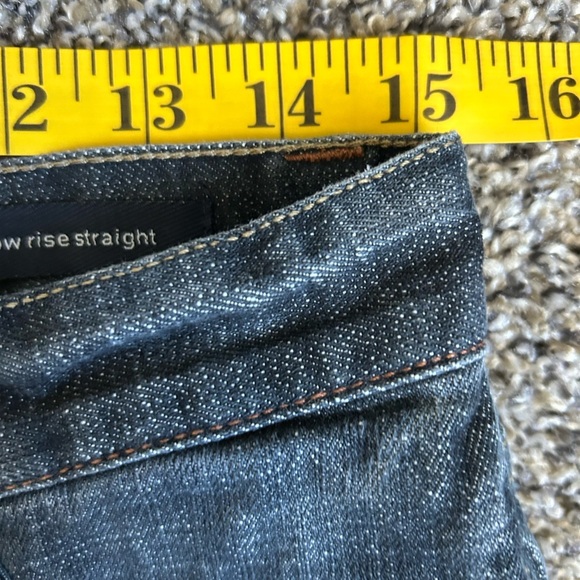 Paper Denim & Cloth sienna low rise straight medium wash jeans 28/6 - Picture 5 of 8